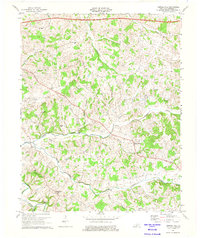 Download a high-resolution, GPS-compatible USGS topo map for Temple Hill, KY (1975 edition)