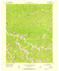 Download a high-resolution, GPS-compatible USGS topo map for Thomas, KY (1955 edition)
