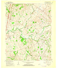 preview thumbnail of historical topo map of Larue County, KY in 1960