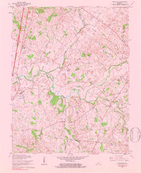 preview thumbnail of historical topo map of Larue County, KY in 1979