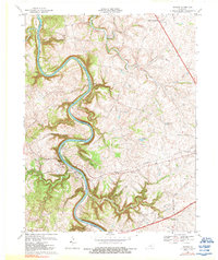 Download a high-resolution, GPS-compatible USGS topo map for Tyrone, KY (1988 edition)
