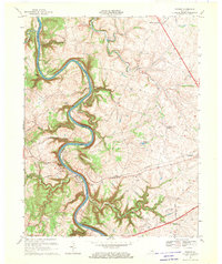 Download a high-resolution, GPS-compatible USGS topo map for Tyrone, KY (1969 edition)