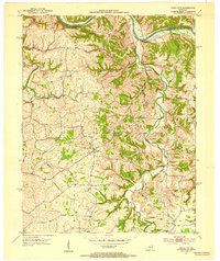 Download a high-resolution, GPS-compatible USGS topo map for Union City, KY (1953 edition)