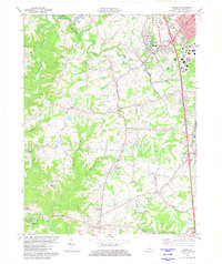 preview thumbnail of historical topo map of Union, KY in 1982