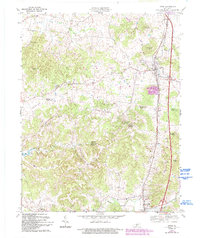 Download a high-resolution, GPS-compatible USGS topo map for Upton, KY (1993 edition)