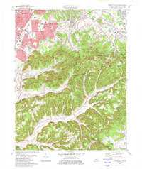 Download a high-resolution, GPS-compatible USGS topo map for Valley Station, KY (1982 edition)