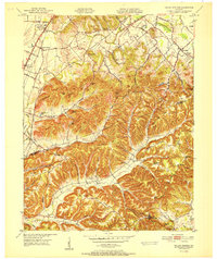 Download a high-resolution, GPS-compatible USGS topo map for Valley Station, KY (1951 edition)