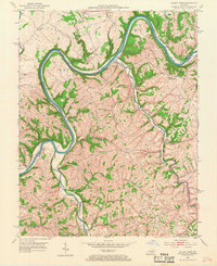 Download a high-resolution, GPS-compatible USGS topo map for Valley View, KY (1968 edition)