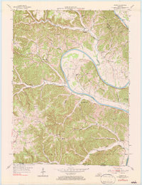 Download a high-resolution, GPS-compatible USGS topo map for Vernon, KY (1983 edition)