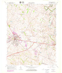 Download a high-resolution, GPS-compatible USGS topo map for Versailles, KY (1979 edition)