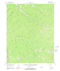 Download a high-resolution, GPS-compatible USGS topo map for Vest, KY (1991 edition)