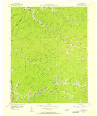 Download a high-resolution, GPS-compatible USGS topo map for Vest, KY (1955 edition)
