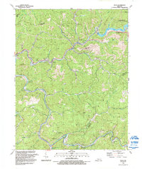 Download a high-resolution, GPS-compatible USGS topo map for Vicco, KY (1992 edition)