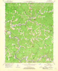 Download a high-resolution, GPS-compatible USGS topo map for Vicco, KY (1968 edition)