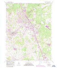 Download a high-resolution, GPS-compatible USGS topo map for Vine Grove, KY (1987 edition)