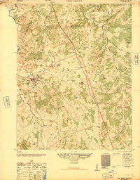 1946 Map of Vine Grove