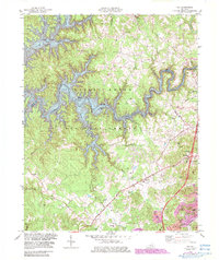 Download a high-resolution, GPS-compatible USGS topo map for Vox, KY (1983 edition)