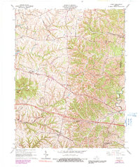 Download a high-resolution, GPS-compatible USGS topo map for Waddy, KY (1991 edition)