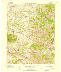 Download a high-resolution, GPS-compatible USGS topo map for Waddy, KY (1955 edition)