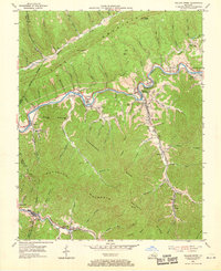 Download a high-resolution, GPS-compatible USGS topo map for Wallins Creek, KY (1969 edition)