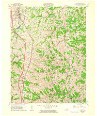 1961 Map of Walton, KY, 1962 Print