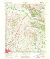 Download a high-resolution, GPS-compatible USGS topo map for Water Valley, KY (1971 edition)