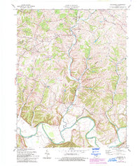 Download a high-resolution, GPS-compatible USGS topo map for Waterford, KY (1994 edition)