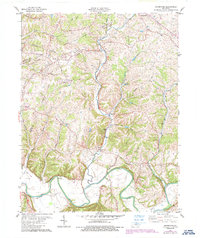 Download a high-resolution, GPS-compatible USGS topo map for Waterford, KY (1987 edition)