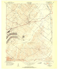 Download a high-resolution, GPS-compatible USGS topo map for Waverly, KY (1951 edition)