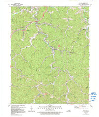 Download a high-resolution, GPS-compatible USGS topo map for Wayland, KY (1992 edition)