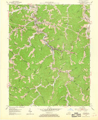 Download a high-resolution, GPS-compatible USGS topo map for Wayland, KY (1969 edition)