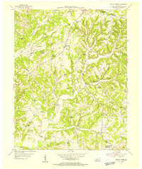 Download a high-resolution, GPS-compatible USGS topo map for Welchs Creek, KY (1955 edition)