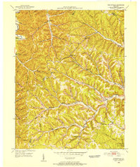 Download a high-resolution, GPS-compatible USGS topo map for Wesleyville, KY (1952 edition)