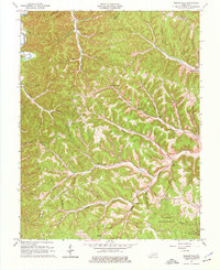 Download a high-resolution, GPS-compatible USGS topo map for Wesleyville, KY (1976 edition)