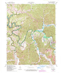 Download a high-resolution, GPS-compatible USGS topo map for West Liberty, KY (1993 edition)