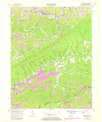 Download a high-resolution, GPS-compatible USGS topo map for Whitesburg, KY (1978 edition)