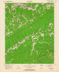 Download a high-resolution, GPS-compatible USGS topo map for Whitesburg, KY (1964 edition)