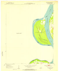 Download a high-resolution, GPS-compatible USGS topo map for Wickliffe SW, KY (1953 edition)