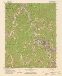 Download a high-resolution, GPS-compatible USGS topo map for Williamson, KY (1972 edition)