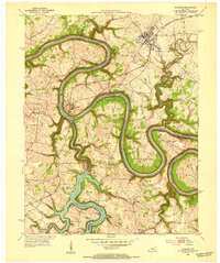 Download a high-resolution, GPS-compatible USGS topo map for Wilmore, KY (1953 edition)