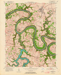 Download a high-resolution, GPS-compatible USGS topo map for Wilmore, KY (1964 edition)