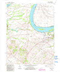 Download a high-resolution, GPS-compatible USGS topo map for Wilson, KY (1993 edition)