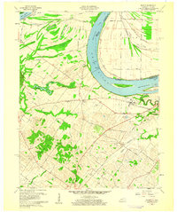 preview thumbnail of historical topo map of Henderson County, KY in 1959
