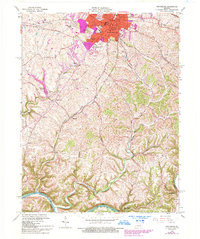 Download a high-resolution, GPS-compatible USGS topo map for Winchester, KY (1993 edition)