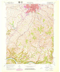 Download a high-resolution, GPS-compatible USGS topo map for Winchester, KY (1979 edition)