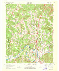 Download a high-resolution, GPS-compatible USGS topo map for Wofford, KY (1972 edition)