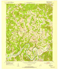 Download a high-resolution, GPS-compatible USGS topo map for Wofford, KY (1953 edition)