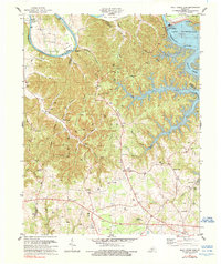 Download a high-resolution, GPS-compatible USGS topo map for Wolf Creek Dam, KY (1990 edition)