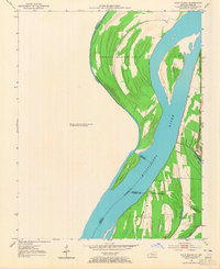 Download a high-resolution, GPS-compatible USGS topo map for Wolf Island, KY (1965 edition)