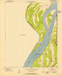 Download a high-resolution, GPS-compatible USGS topo map for Wolf Island, KY (1953 edition)